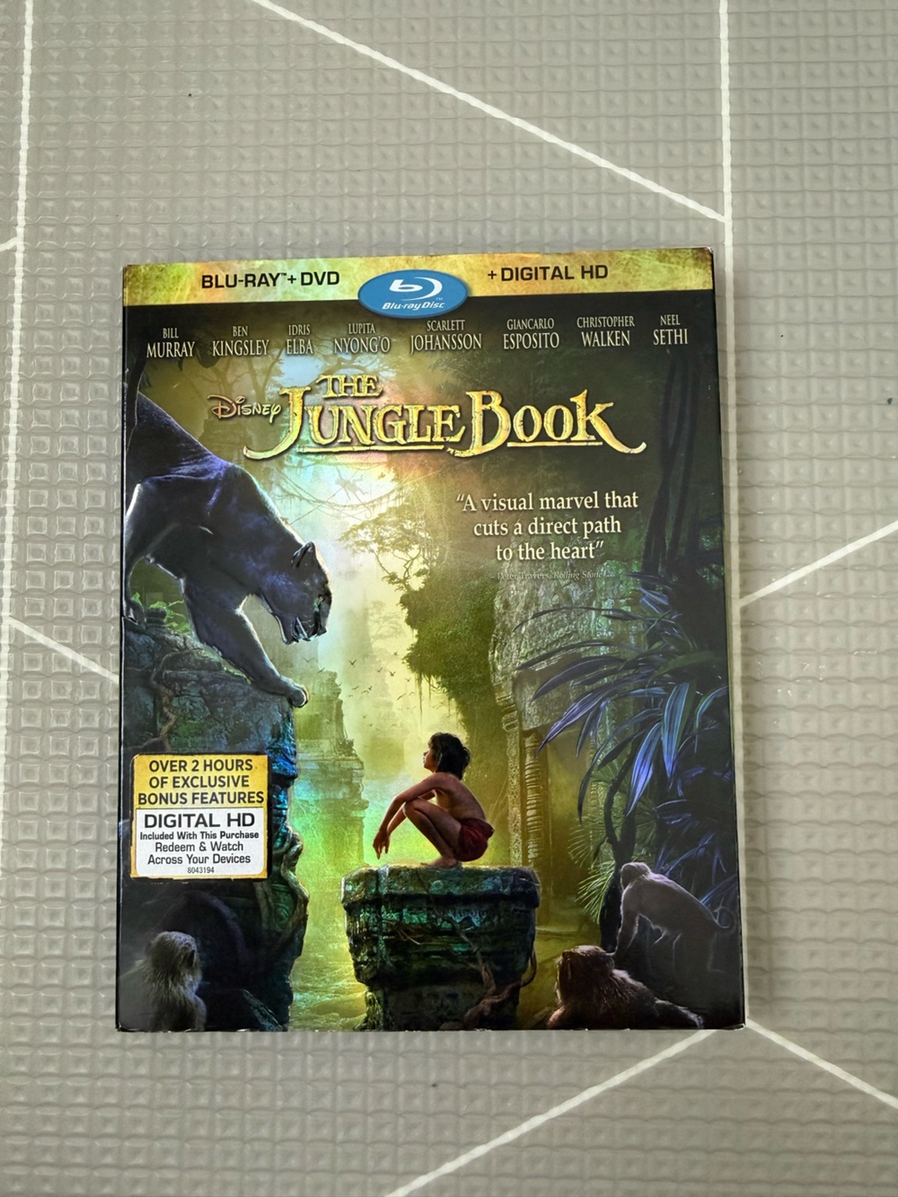 Disney The Jungle Book Movie Blu Ray